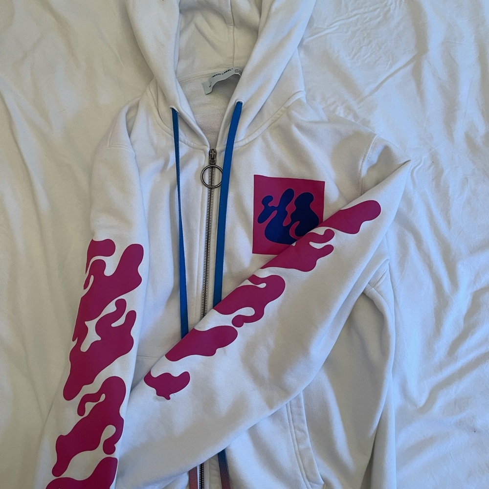 Off-White zip up jacket